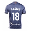 Maglie da calcio Real Sociedad Carlos Soler #18 Seconda Maglia 2025-26 Manica Corta